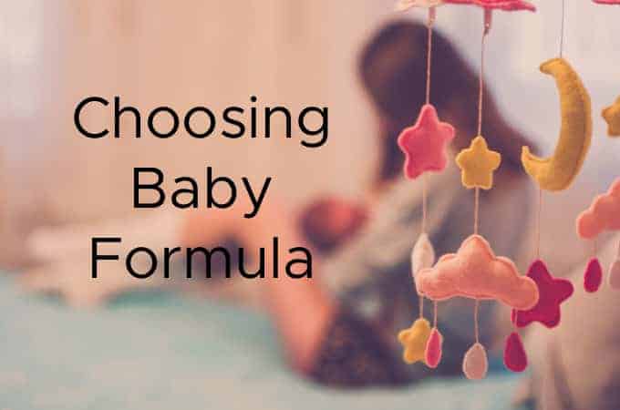 Choosing Baby Formula