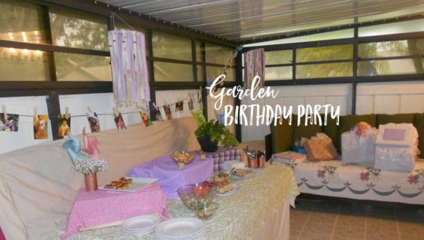 Garden Birthday Party