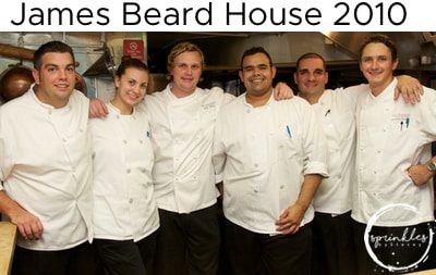 James Beard House Dinner 2010