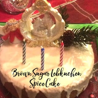 Brown Sugar Lebkuchen Spice Cake Recipe. This cake is super moist and full of lebkuchen spices, just like from Germany! A warm and comforting cake.