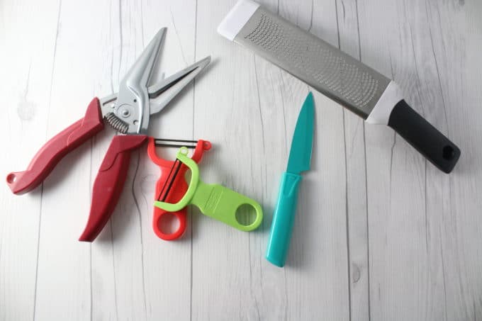 Knives are some of my favorite things to buy! After my first job at the smoothie place, when I was 14, I was hired as an apprentice at 15 