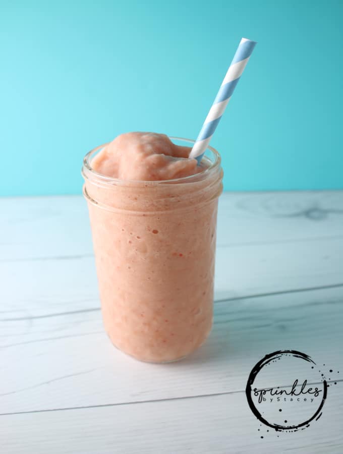 This Strawberry Pineapple Banana Smoothie is made with sweet strawberries, yummy pineapple, and creamy banana...can you imagine being in the tropics now?
