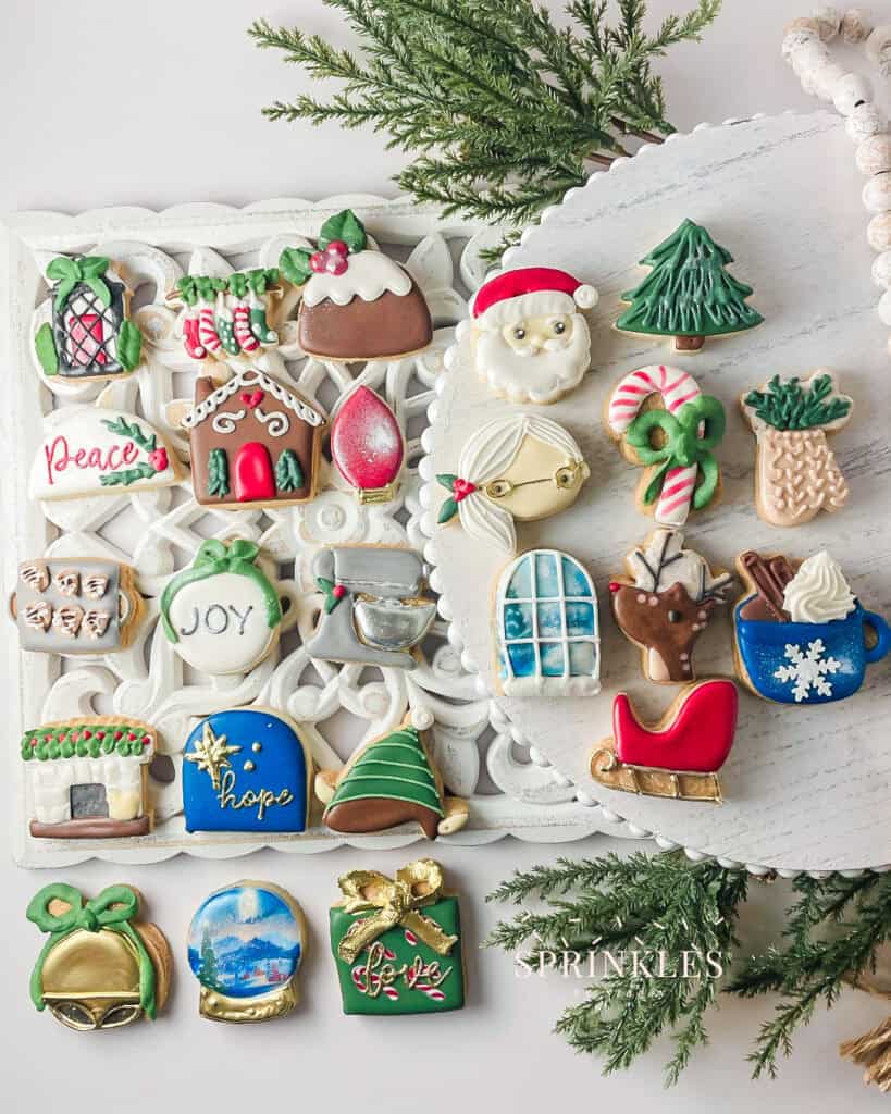 Cookie Advent Calendar Cookies